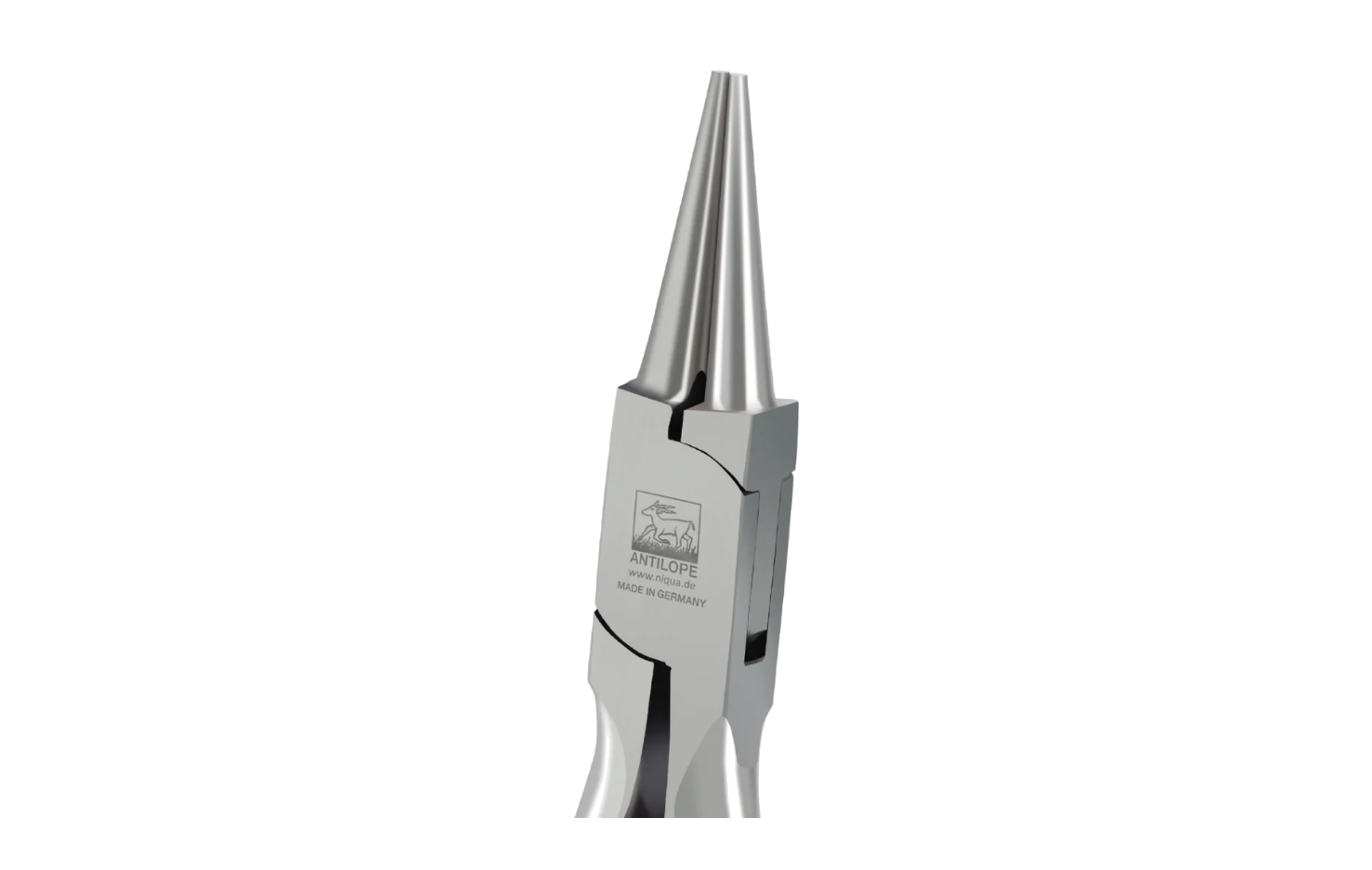 NIQUA ANTILOPE Round Nose Pliers - No Spring & Cut 130 mm image 2