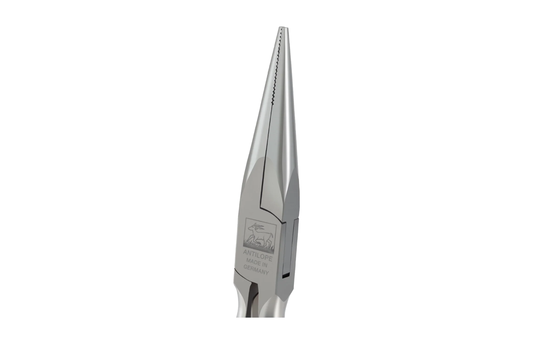 NIQUA ANTILOPE Chain Nose Pliers - 1 Spring With Cut 145 mm image 2