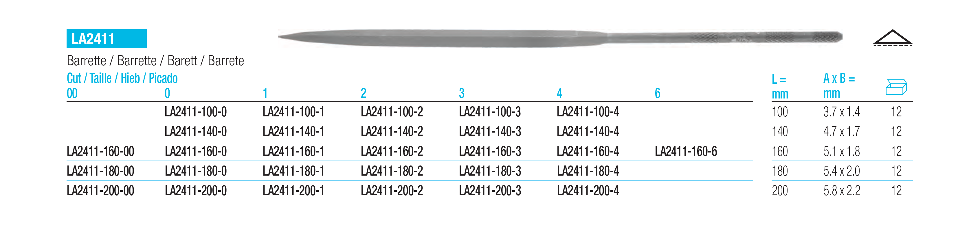 Glardon Vallorbe Barrette Needle Files Specifications image glardon-vallorbe-barrette-needle-files-kyg1189-spec-01.png