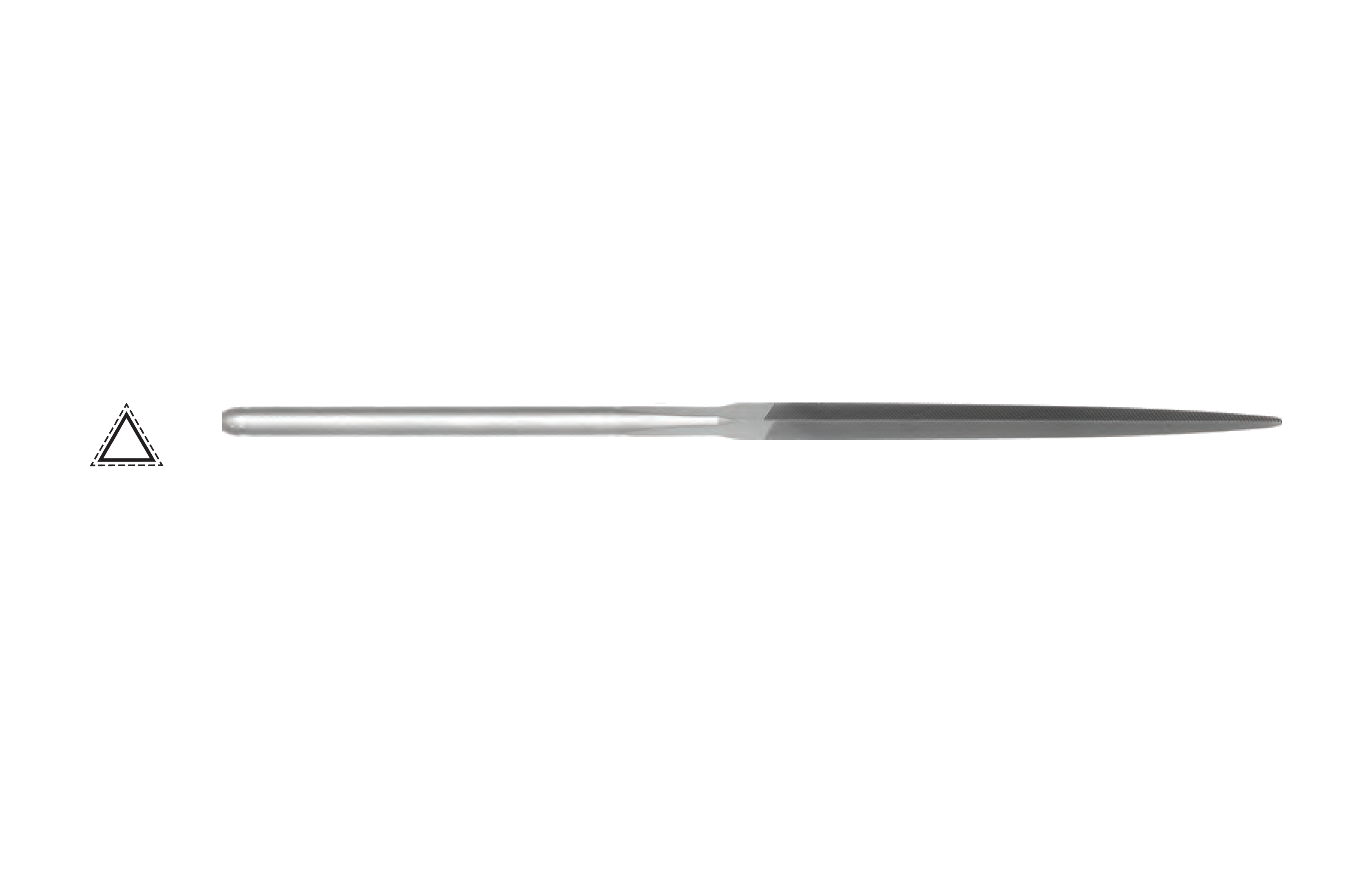 Glardon Vallorbe Jewellers’ Three-Square Hand Files LH9607 image 2