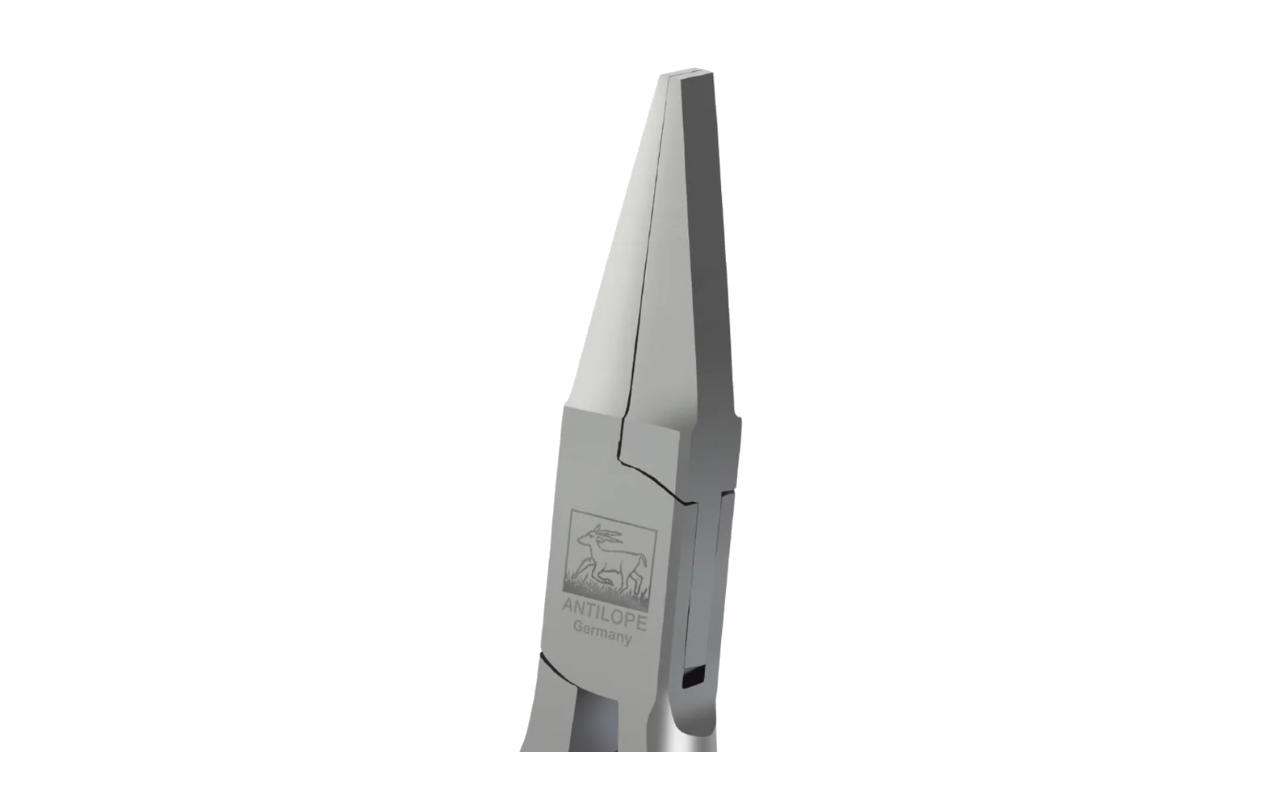 NIQUA ANTILOPE Flat Nose Pliers – No Spring & Cut 120 mm image 2