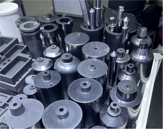 Jewellery tool components in a production room corner
