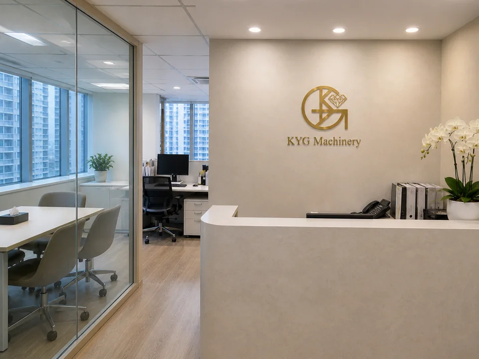 KYG Hong Kong office reception and meeting room