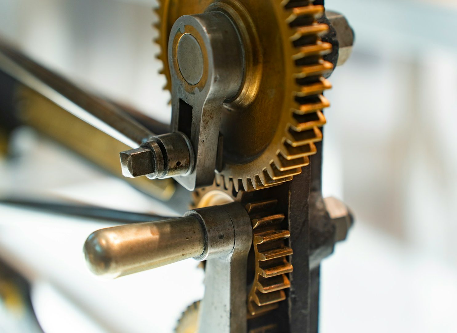 Jewellery machinery gear assembly