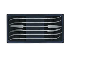 Glardon Vallorbe Rifflers Files Sets of 6 180 mm LR12186 image 1