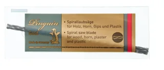 NIQUA PINGUIN GOLD Spiral Fretsaw Blades 130 mm image 2