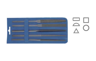 Glardon Vallorbe Habilis Wax Files RASPS Sets of 5 205 mm RA2730 image 2