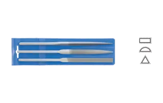 Glardon Vallorbe Habilis Files Sets of 3 215 mm LH2631 image 2
