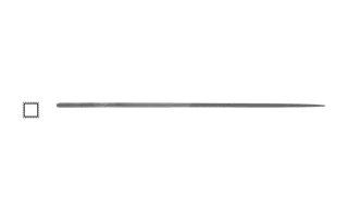 Glardon Vallorbe Square Needle Files LA2408 image 2