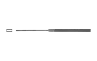 Glardon Vallorbe Pillar Needle Files LA2401 image 2